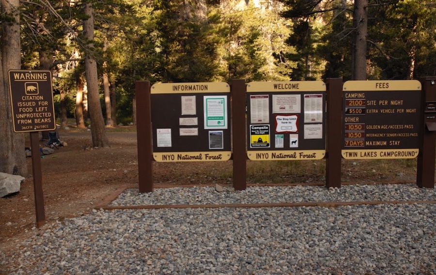 Bob and Sandy travel the high sierras