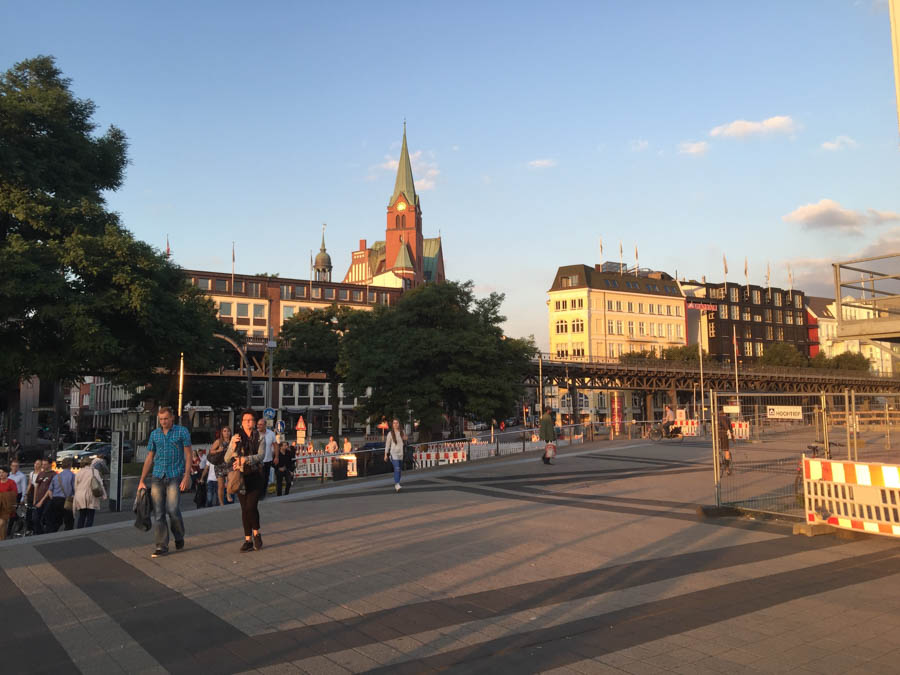 Hans and Kerstin visit Hamburg Germany September 2016