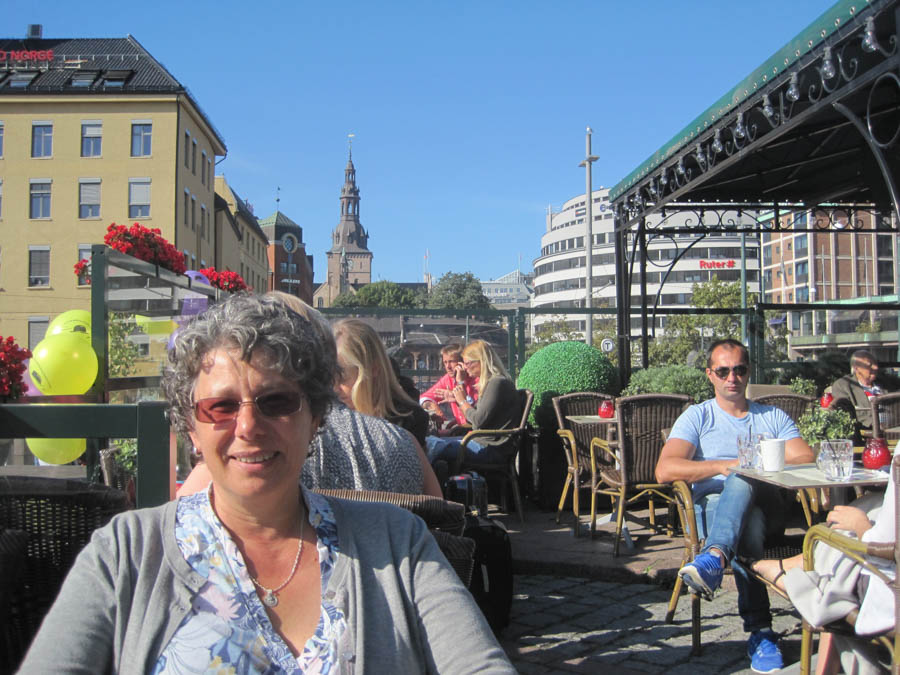 Hans and Kerstin cruise to Norway to catch a plane home to LA