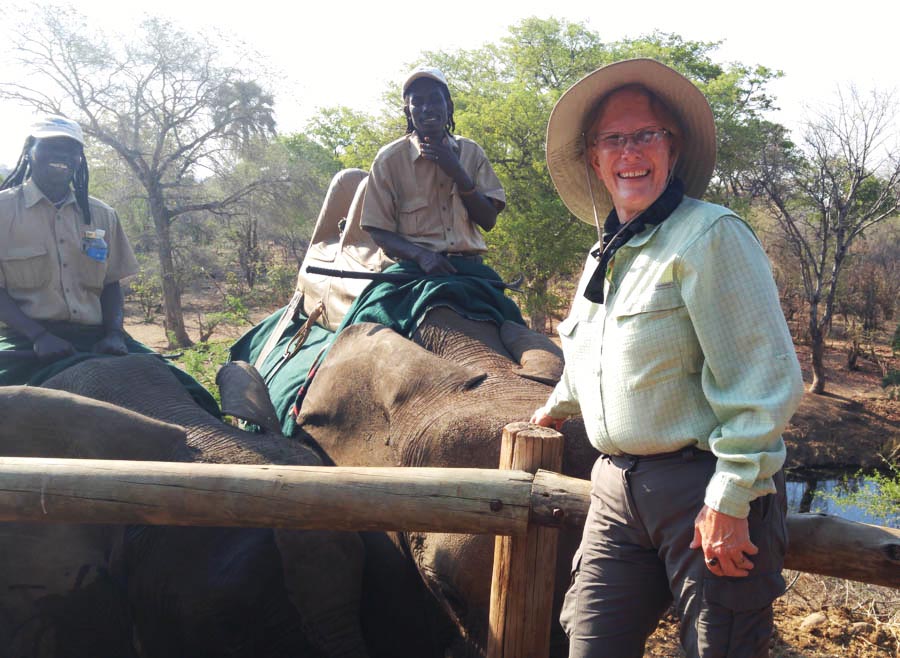 Janice visits Africa October 2016