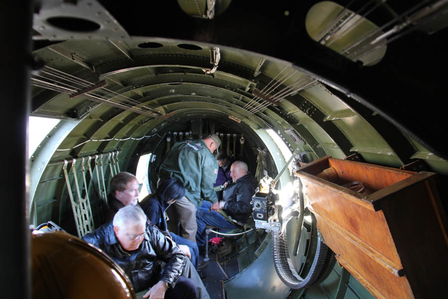 Hans and John go flying in a B-17 flight 2/4/2017