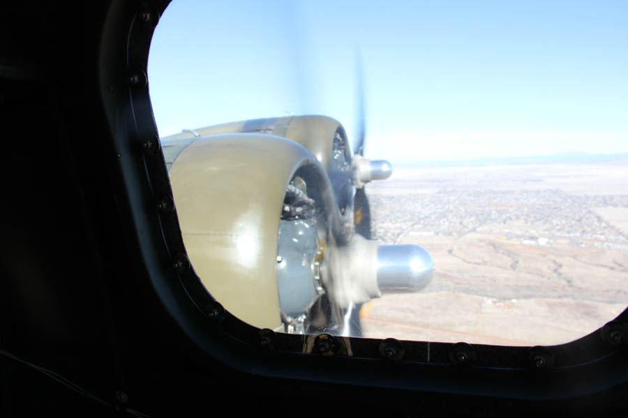 Hans and John go flying in a B-17 flight 2/4/2017