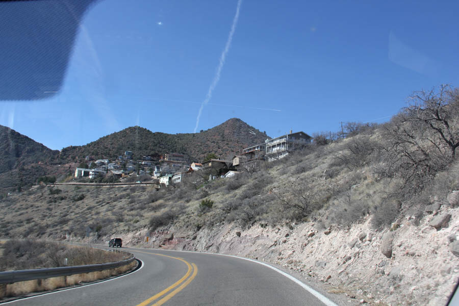 Presscott thru Jerome to Sedona Arizona  2/5/2017