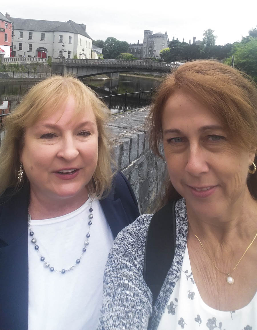 Lisa & Luisa visit Ireland June 2017