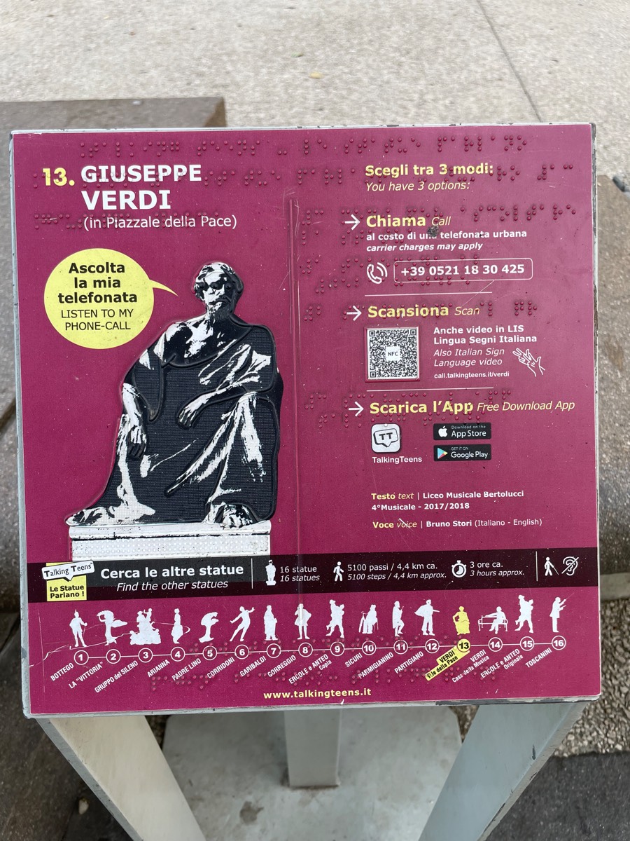 2025-09-07 Bob & Donna In Parma Italy