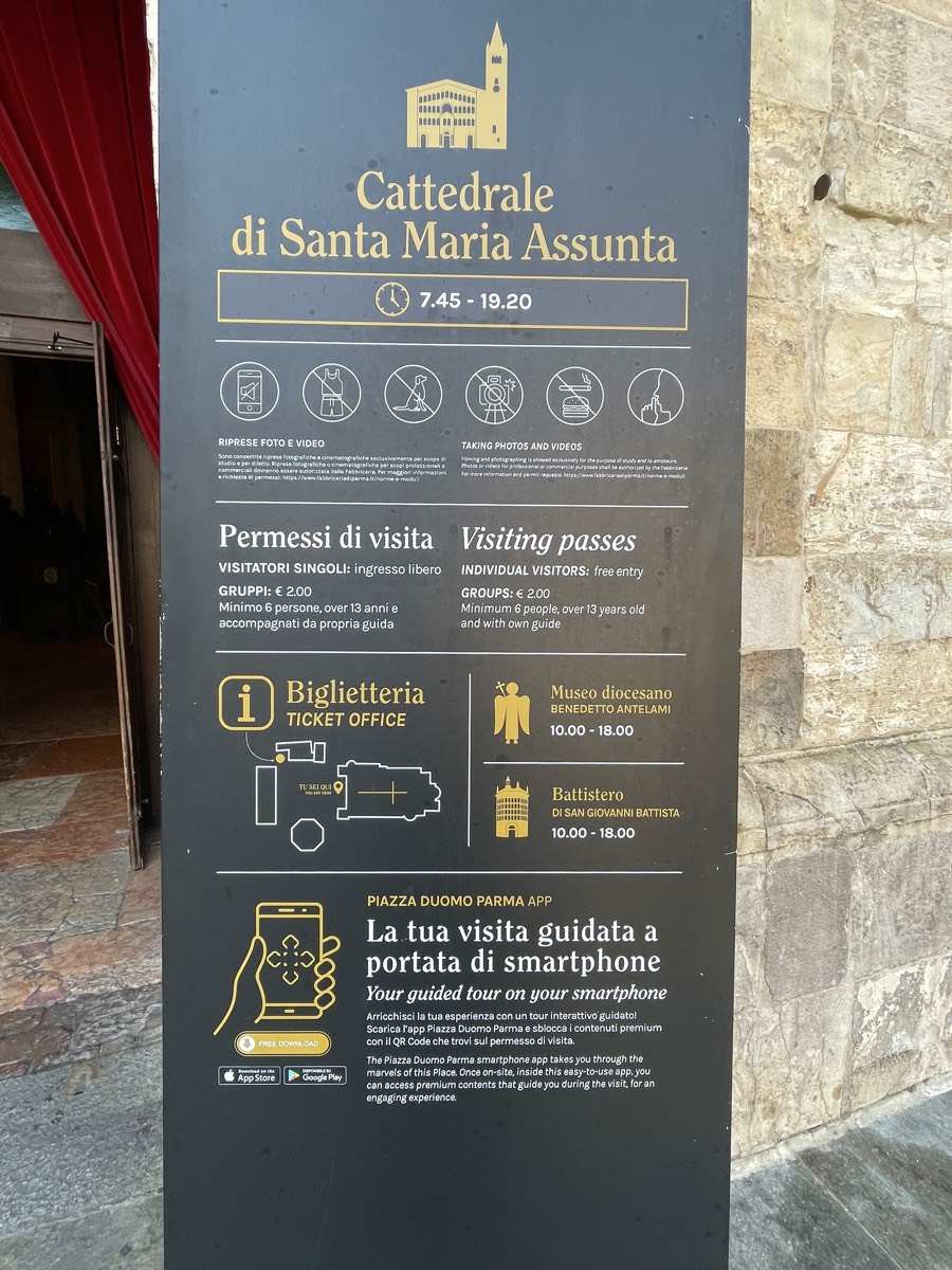 2025-09-07 Bob & Donna In Parma Italy