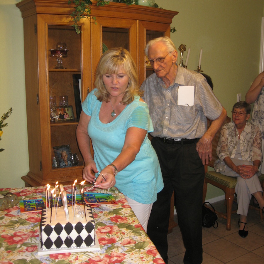 Bob Fiedler's 80th Surprise Birthday Party April 2014