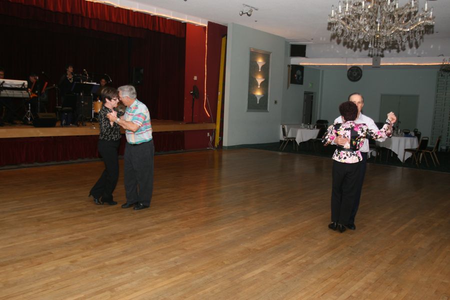 Dancing at the Elks in Santa Ana 2/25/2011