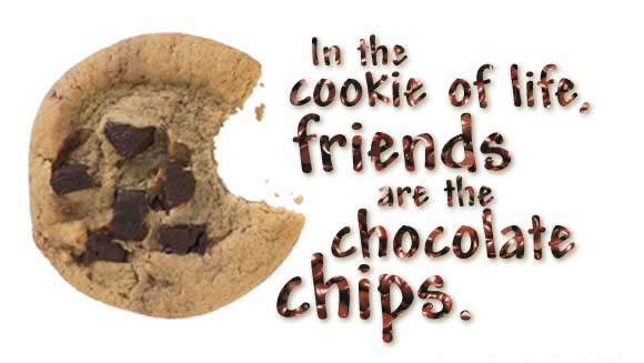 Friends and chocolate chips