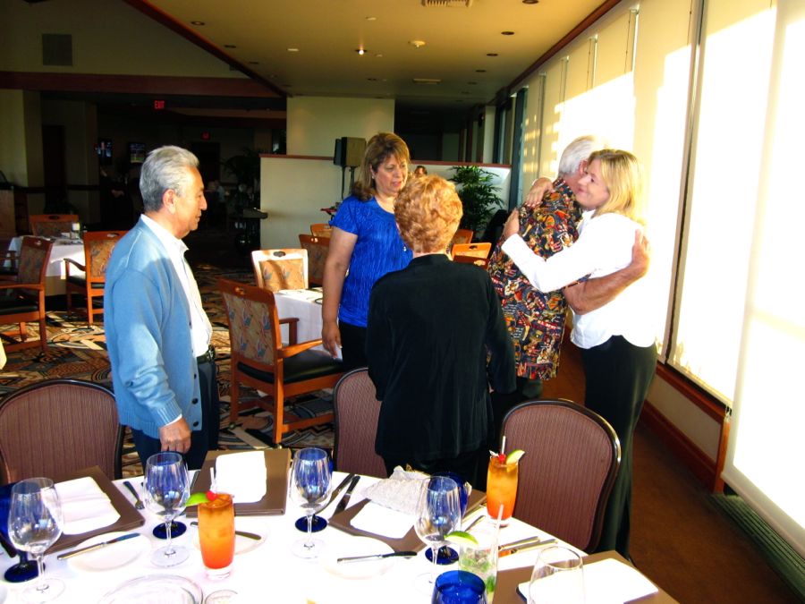 Dancing with friends at the Elks and ORCC