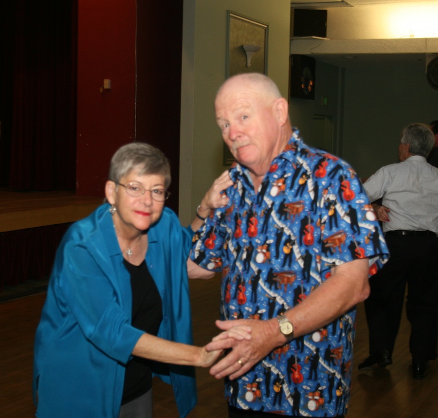 Dancing at the Elks in Santa Ana