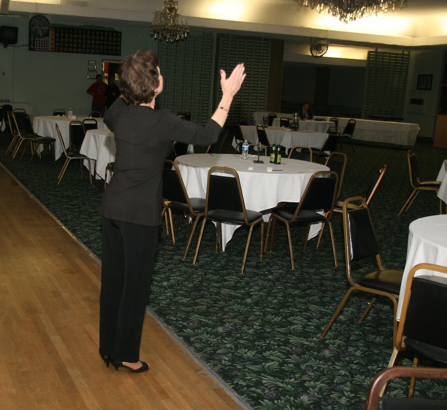 Dancing at the Elks in Santa Ana