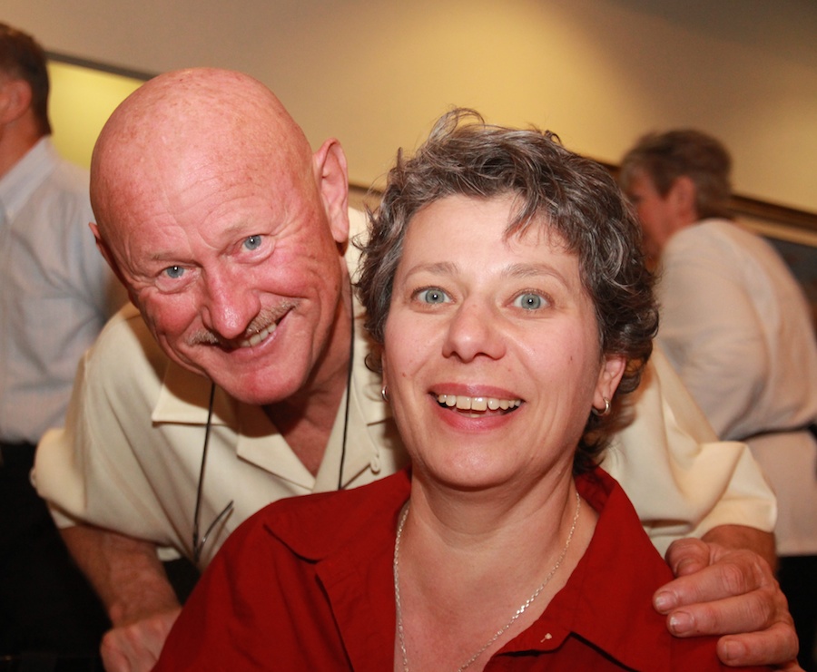 Celebrating Leon and Marcia's 56th anniversary!