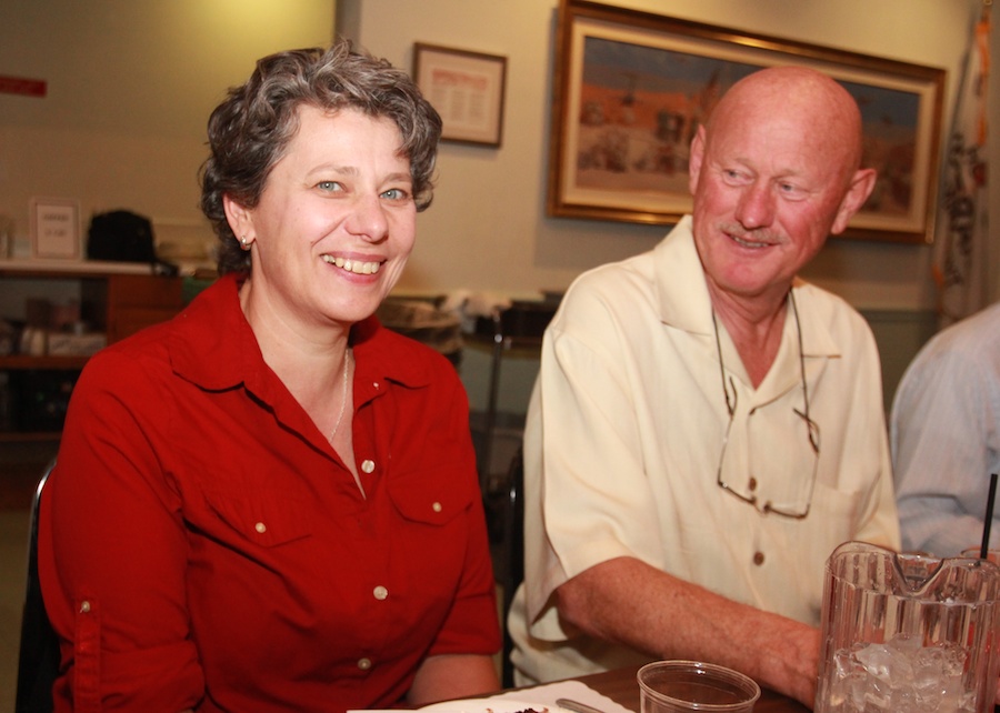 Celebrating Leon and Marcia's 56th anniversary!