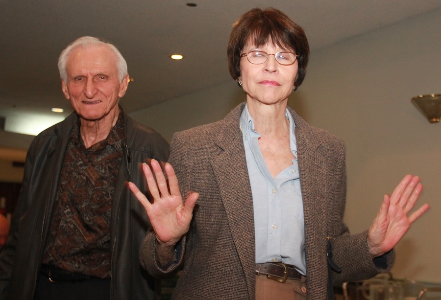 Celebrating Leon and Marcia's 56th anniversary!