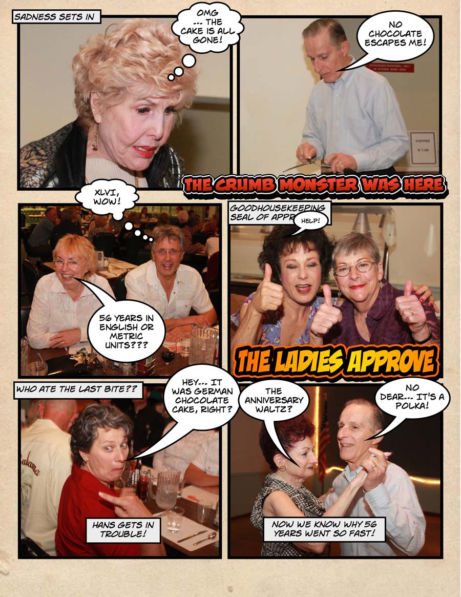 56 years, a comic view
