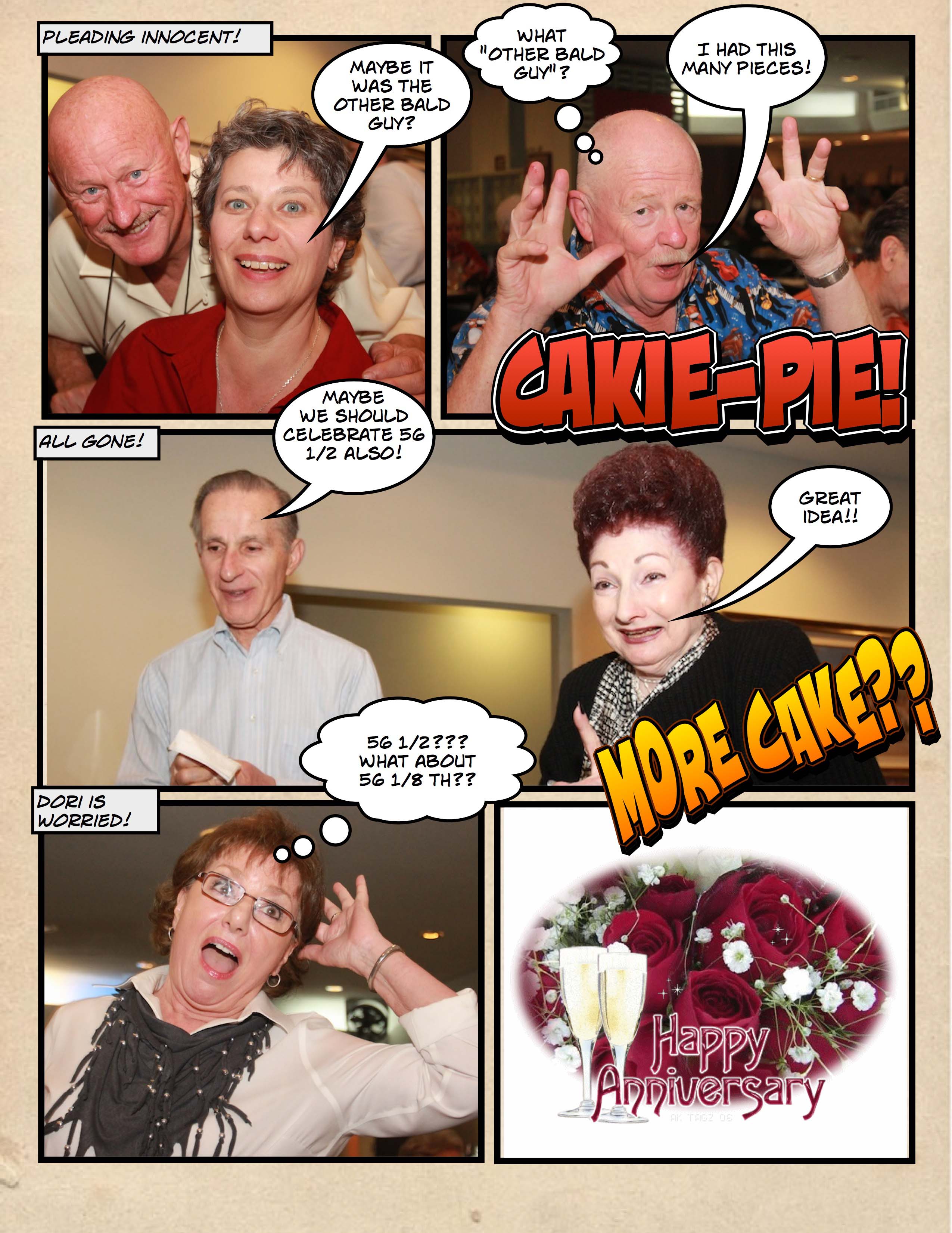 56 years, a comic view