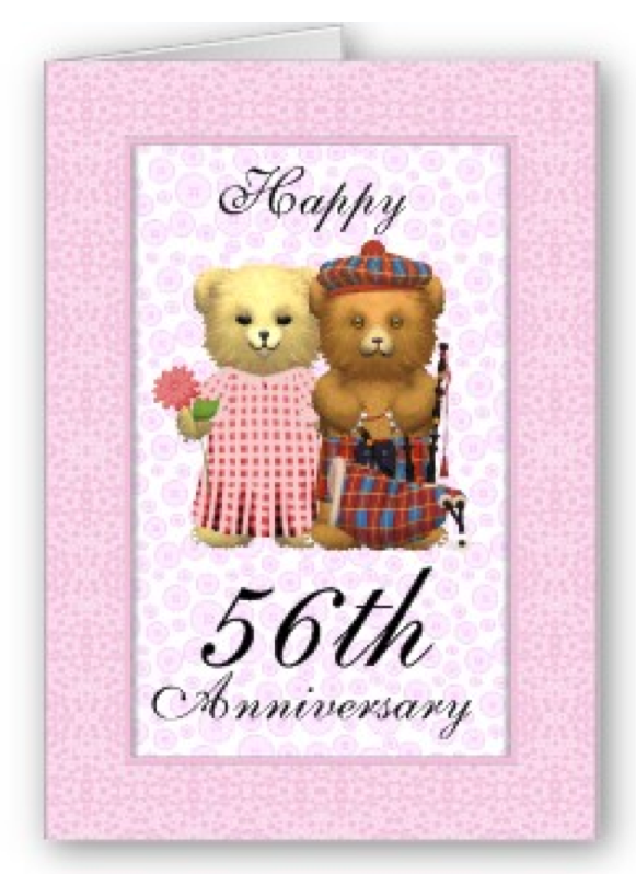 Celebrating Leon and Marcia's 56th anniversary!