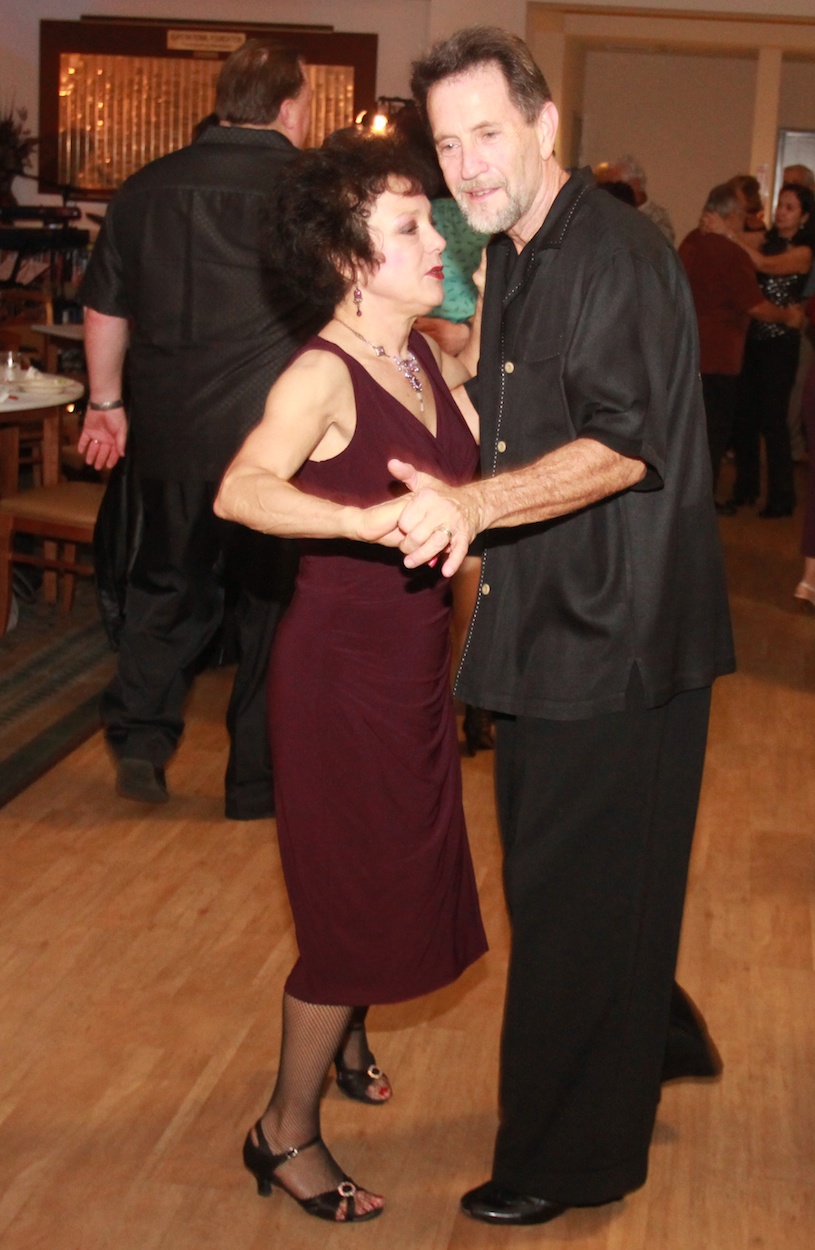 Dancing at the Fullerton Elks Ledge 1/26/2013