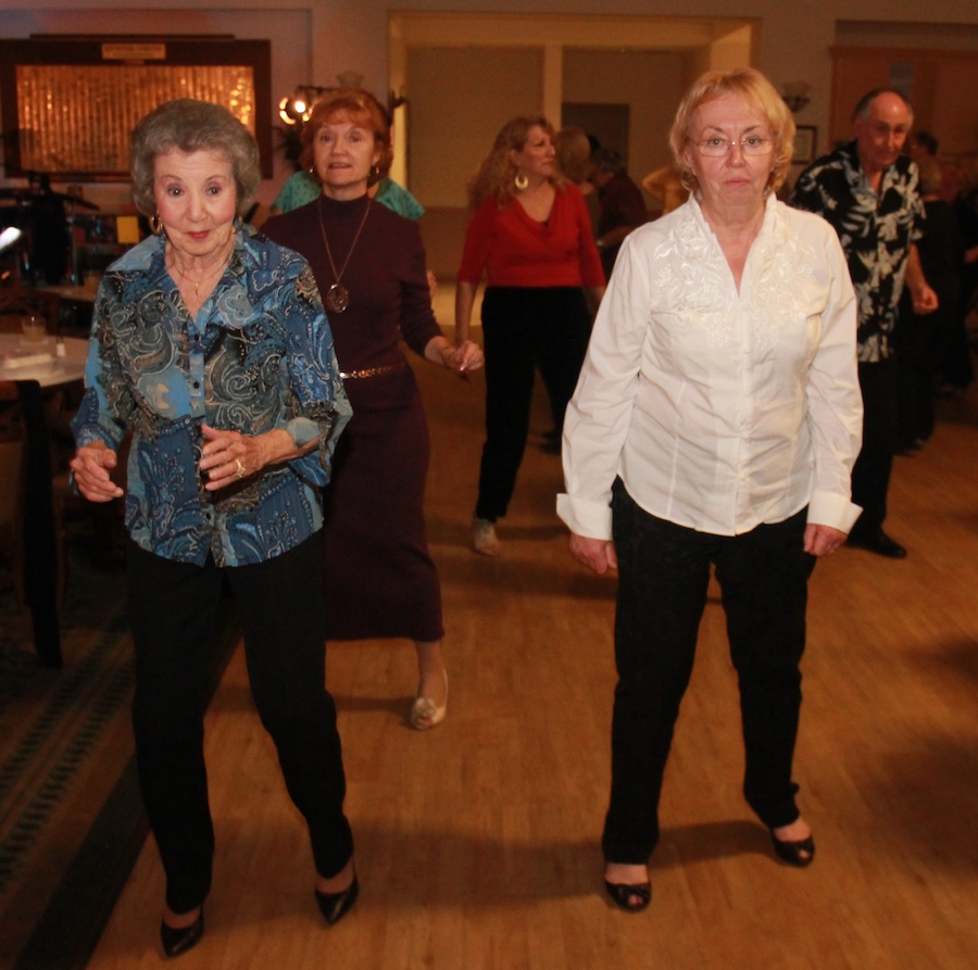 Dancing at the Fullerton Elks Ledge 1/26/2013