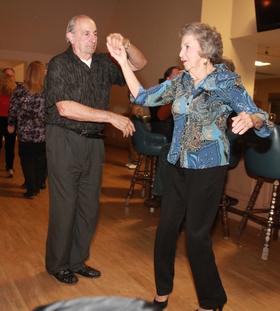 Dancing at the Fullerton Elks Ledge 1/26/2013