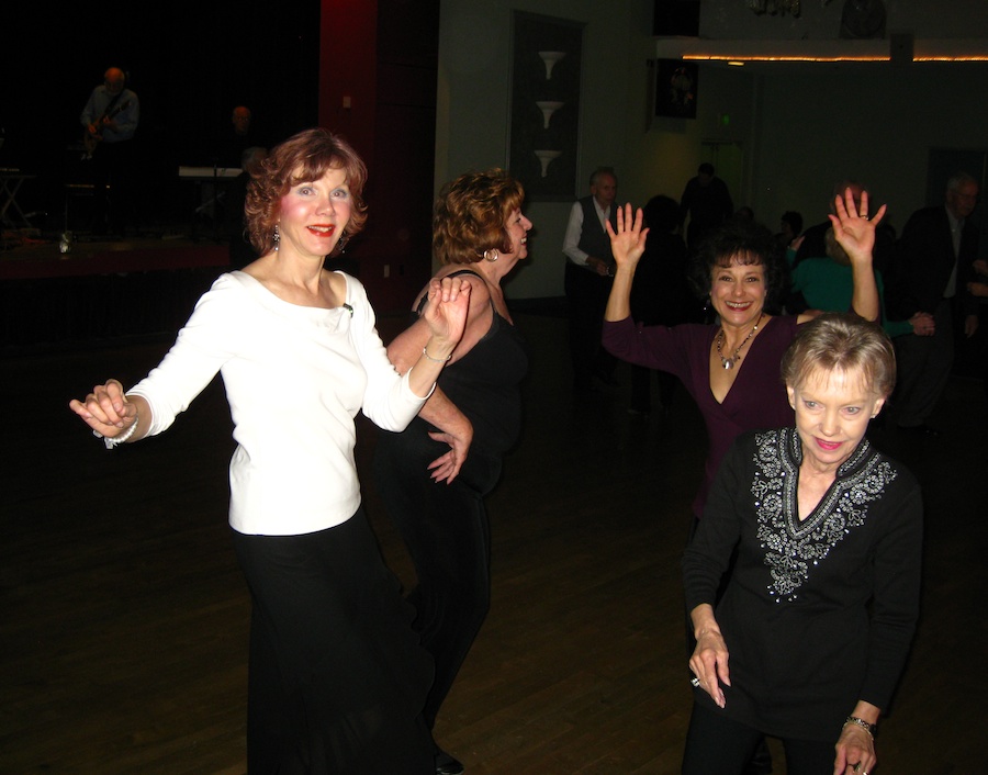 Santa Ana Elks dancing 2/8/2013