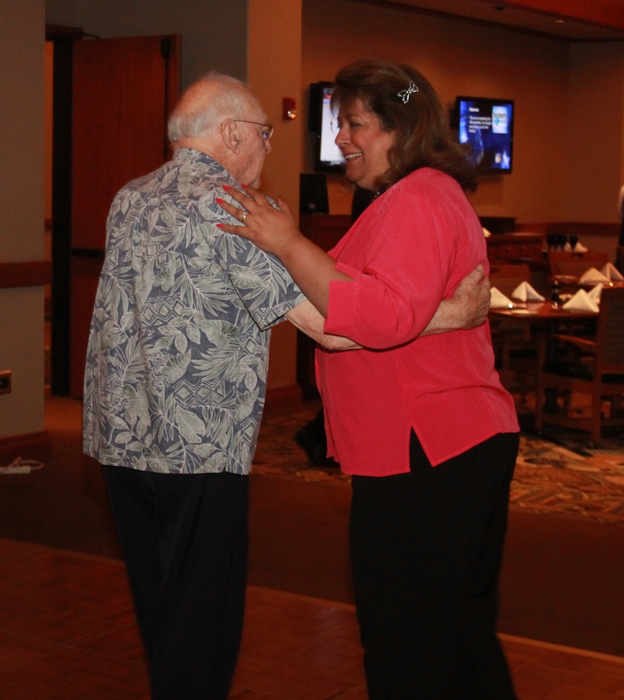 Dinner dancing at Old Ranch 2/10/2013