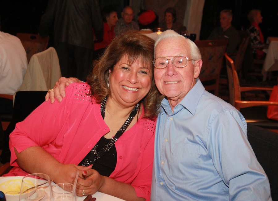 Dinner dancing at Old Ranch 2/10/2013