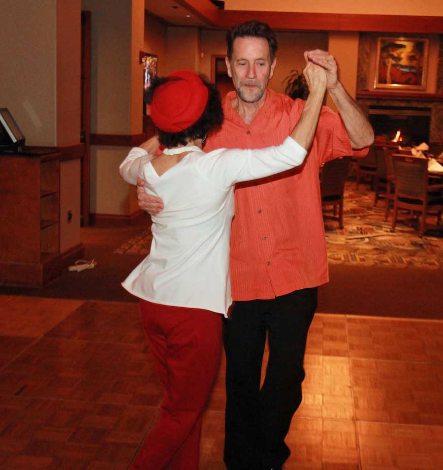 Dinner dancing at Old Ranch 2/10/2013