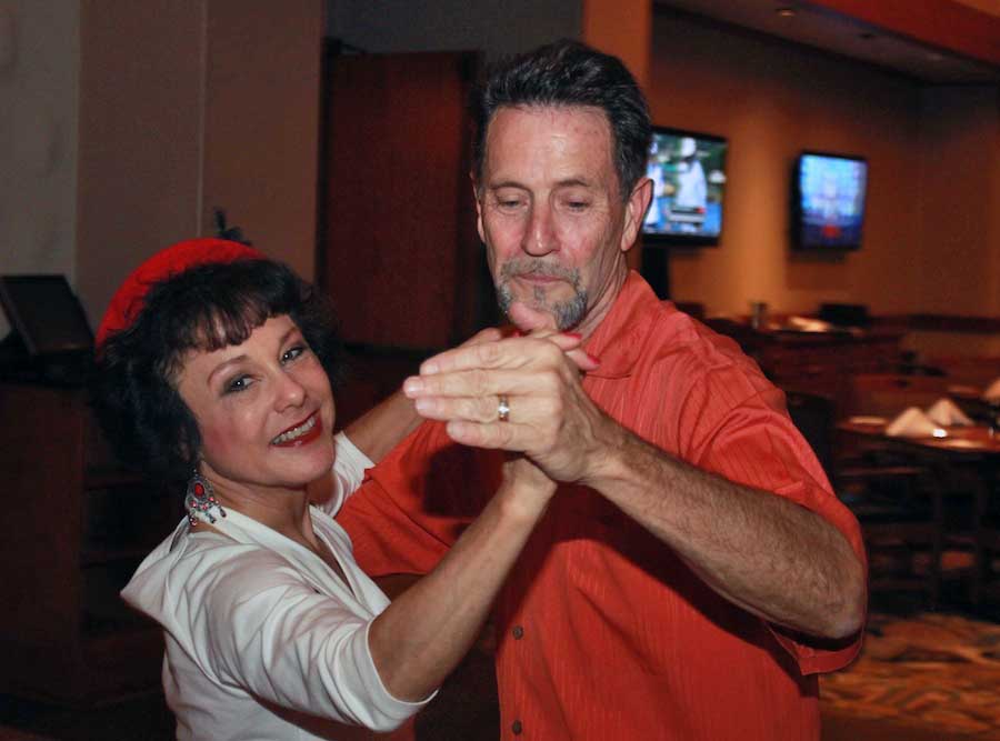 Dinner dancing at Old Ranch 2/10/2013