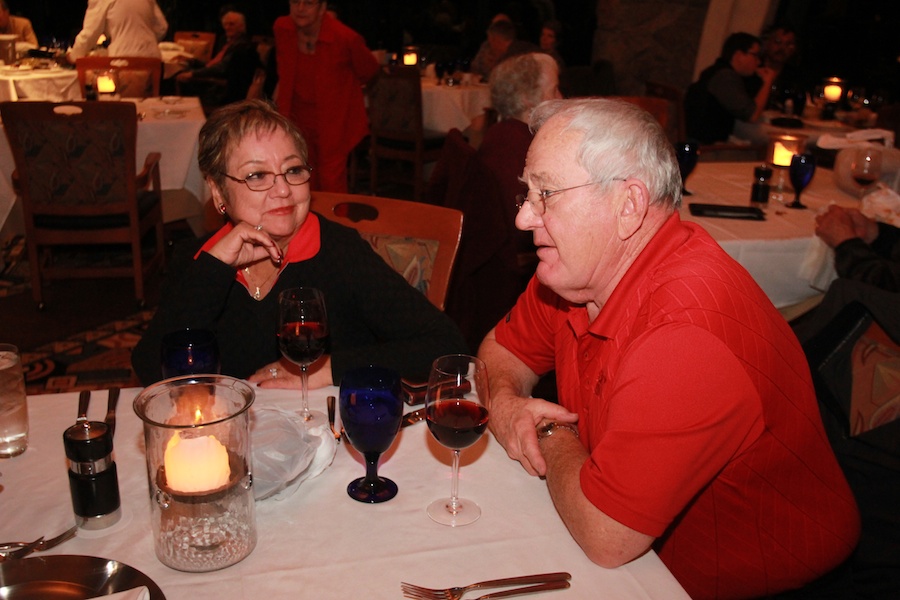 Dinner dancing at Old Ranch 2/10/2013