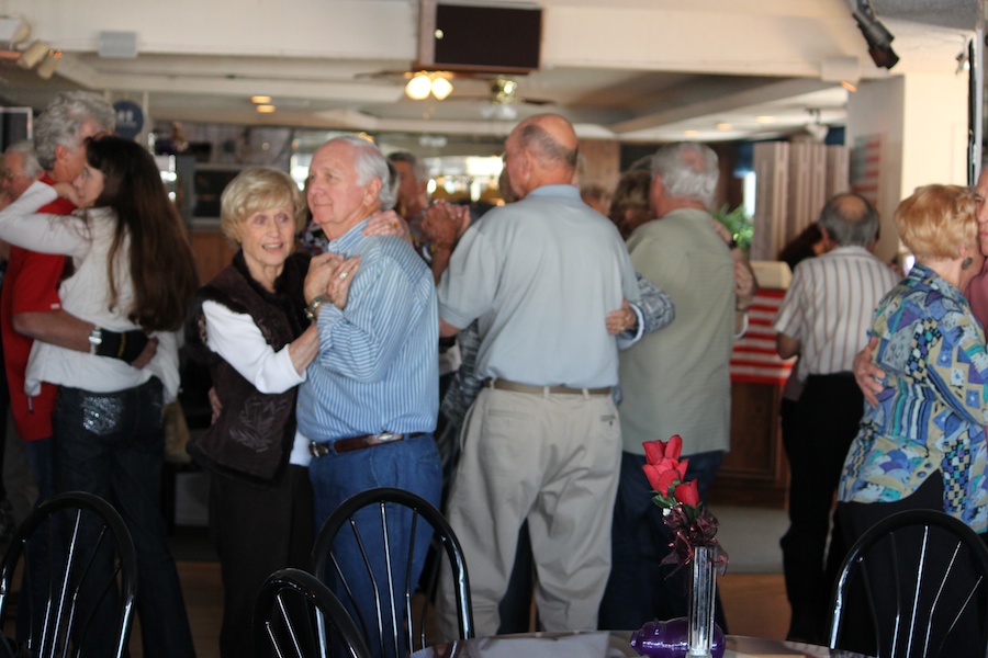 Dancing at the NEwport Harbor Elks 2/24/2013