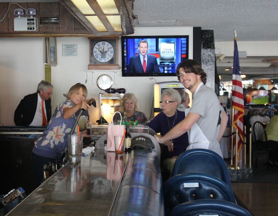 Dancing and visiting with friends at Newport Harbor Elks April 7th 2013