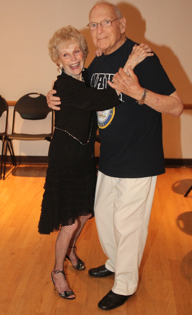 Swing dancing at San Clemente with the gang June 1, 2013