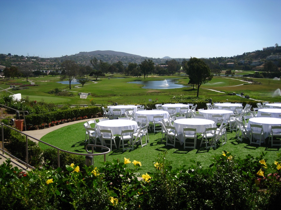 Golf at La Costa with friends 9/25/2013