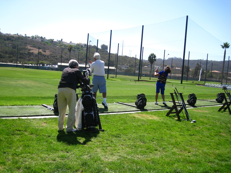 Golf at La Costa with friends 9/25/2013