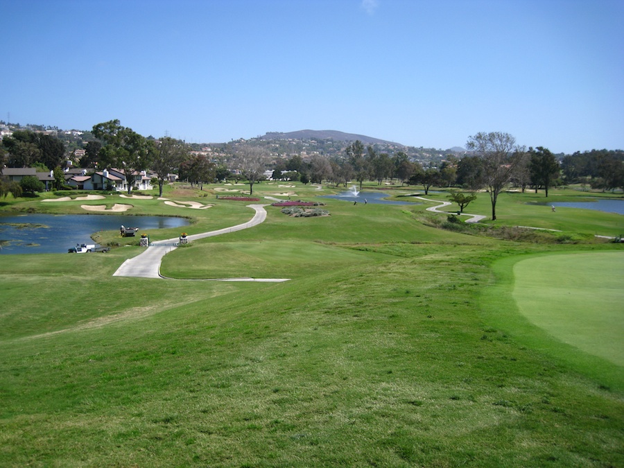 Golf at La Costa with friends 9/25/2013