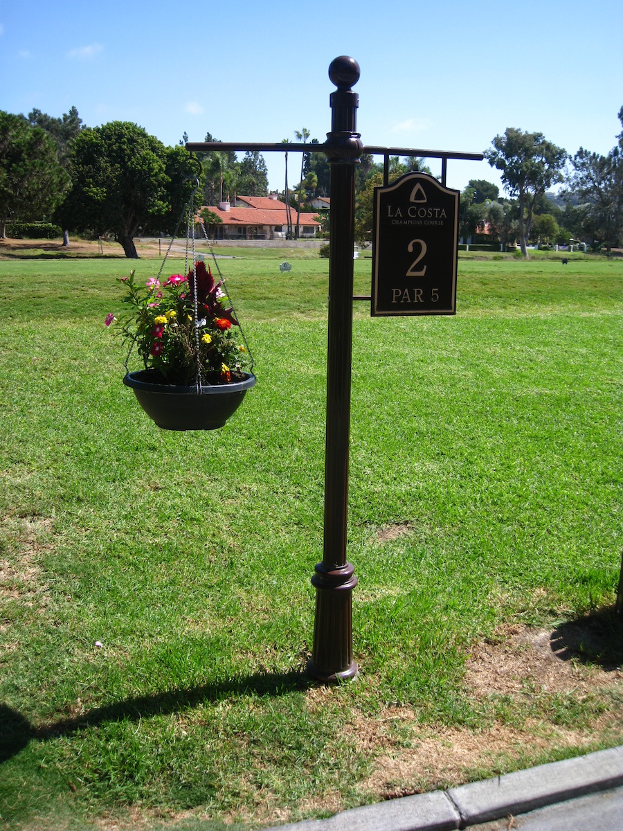 Golf at La Costa with friends 9/25/2013