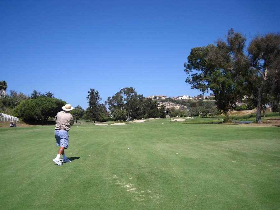 Golf at La Costa with friends 9/25/2013