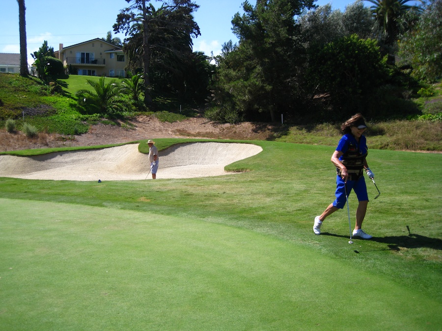 Golf at La Costa with friends 9/25/2013