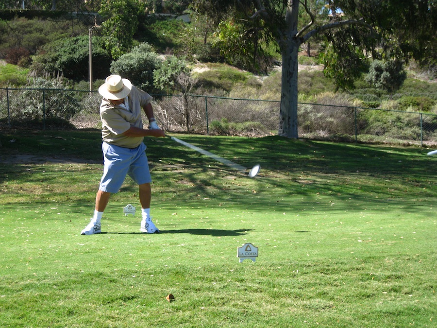 Golf at La Costa with friends 9/25/2013