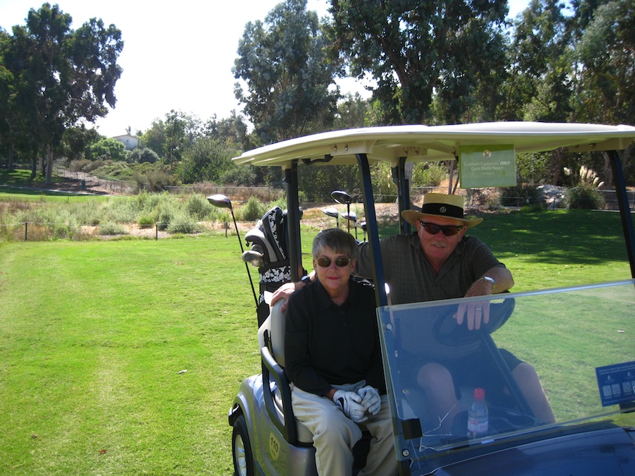 Golf at La Costa with friends 9/25/2013