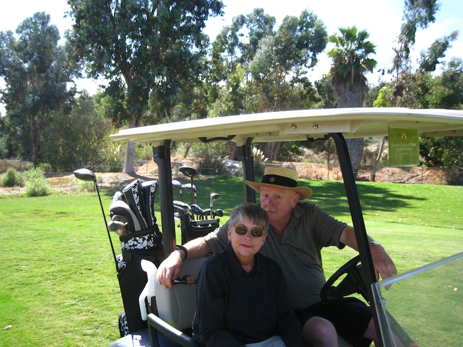 Golf at La Costa with friends 9/25/2013