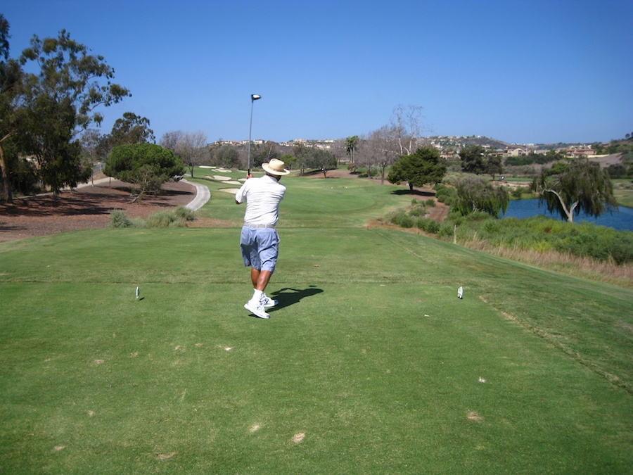 Golf at La Costa with friends 9/25/2013