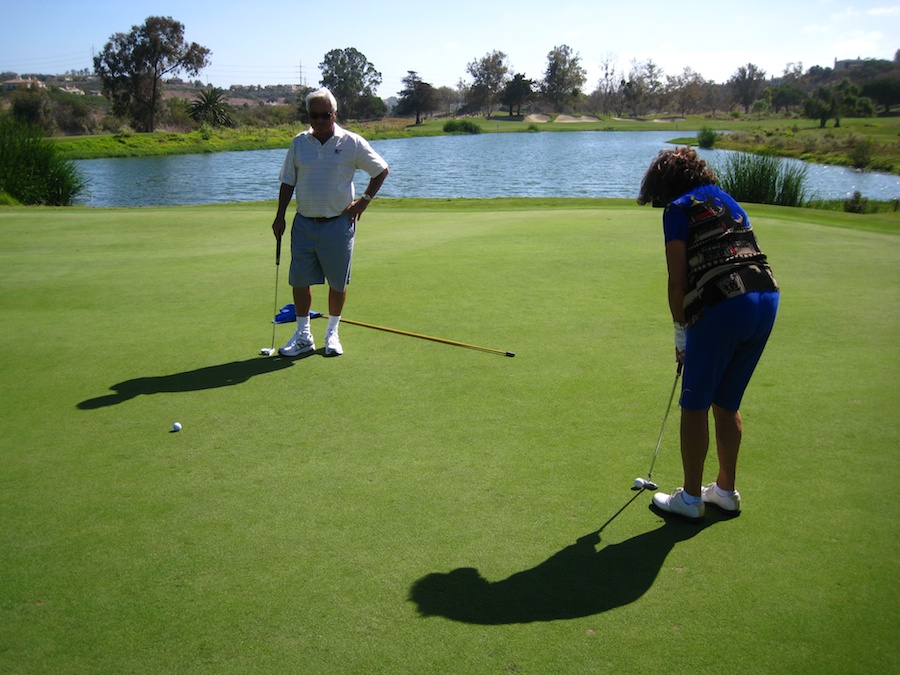 Golf at La Costa with friends 9/25/2013