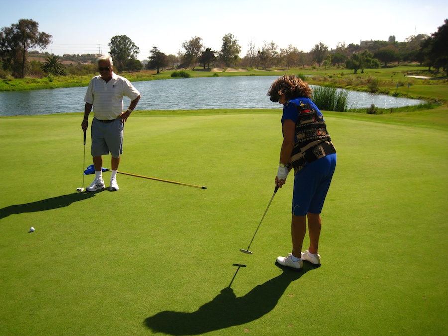 Golf at La Costa with friends 9/25/2013