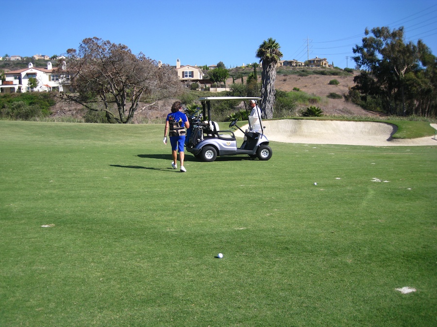 Golf at La Costa with friends 9/25/2013