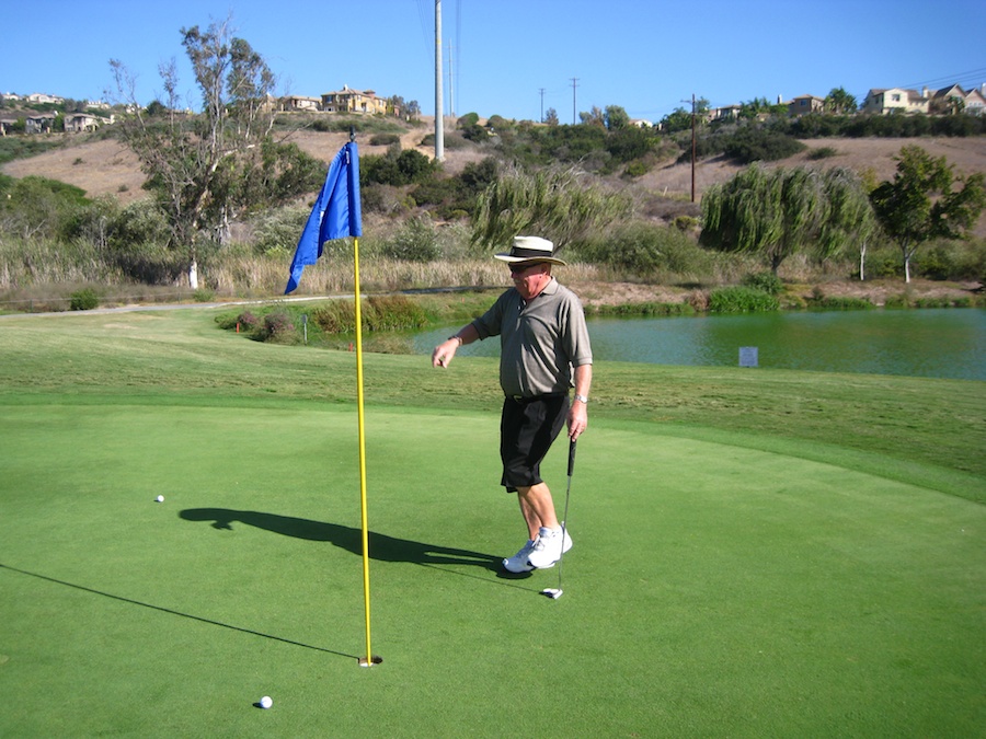 Golf at La Costa with friends 9/25/2013