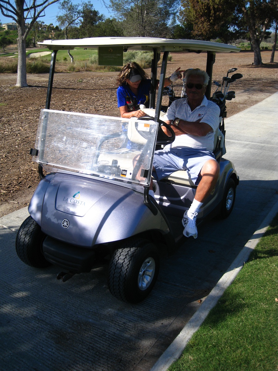 Golf at La Costa with friends 9/25/2013