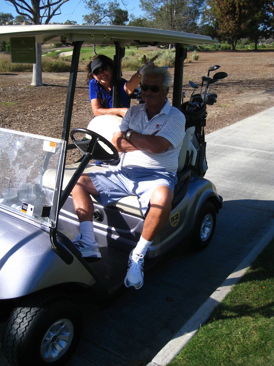 Golf at La Costa with friends 9/25/2013